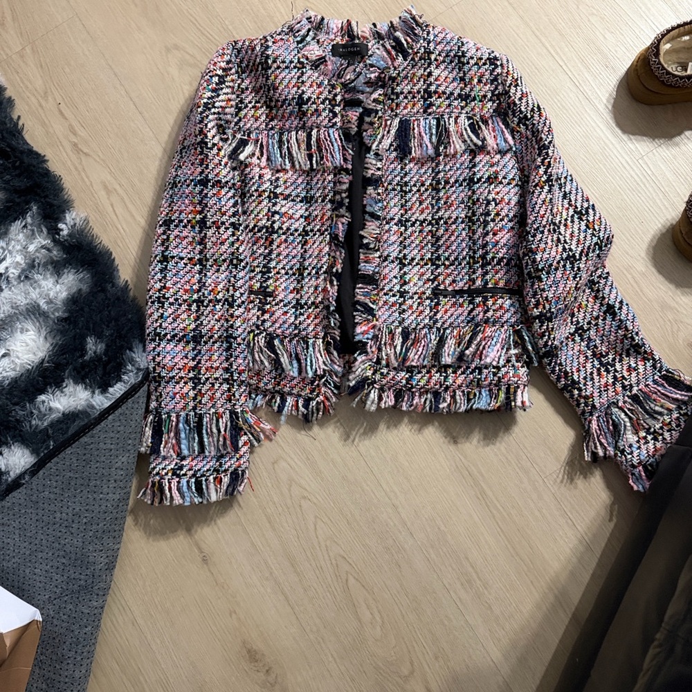 Multicolor Tweed Jacket